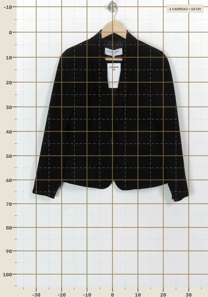 Veste Noire - Taille M/38 de la marque Gerard Darel | PARAD116675 - Vendu par Paradigme - Image 4