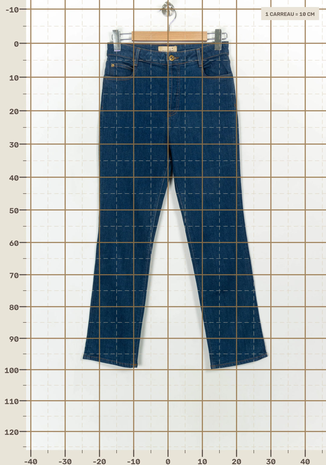 Jean Bleu - Taille M/38 de la marque Sessùn | PARAD116676 - Vendu par Paradigme - Image 4