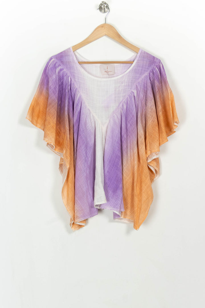 Blouse Violette et Orange - Taille S/36 de la marque Imprevu | PARAD116677 - Vendu par Paradigme - Image 2