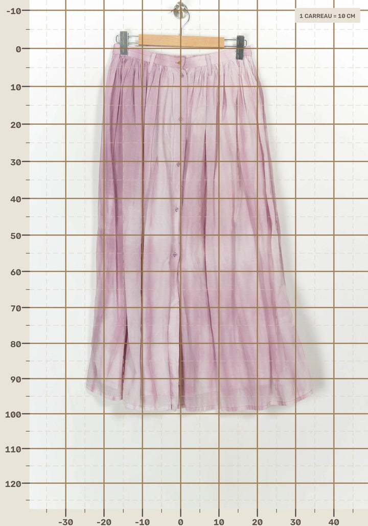Jupe Longue Violette - Taille S/36 de la marque Sessùn | PARAD116678 - Vendu par Paradigme - Image 4