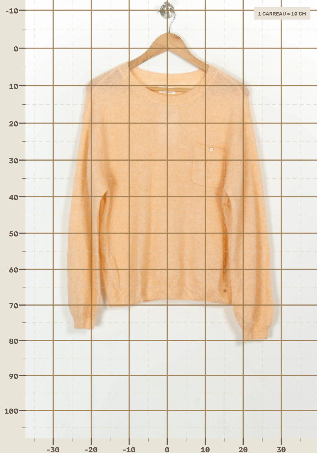 Pull Rose - Taille XL/42 de la marque Des petits hauts | PARAD116680 - Vendu par Paradigme - Image 4