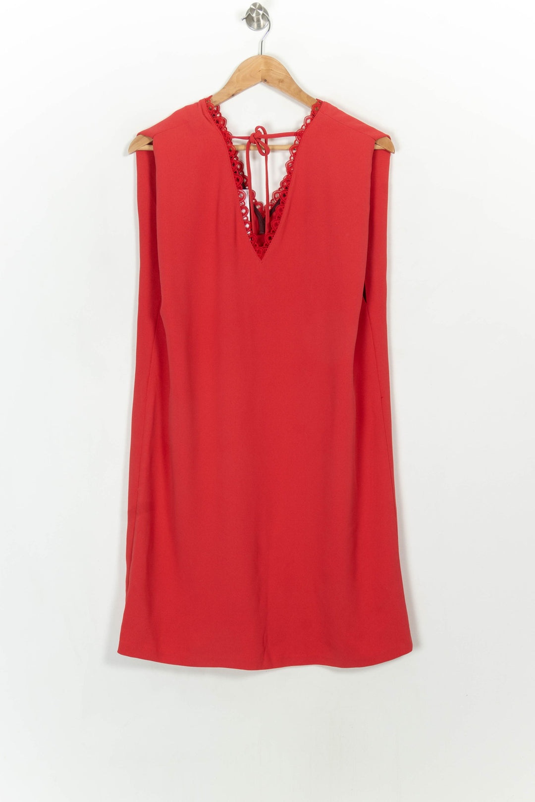 Robe Droite Rouge - Taille L/40 de la marque IKKS | PARAD116682 - Vendu par Paradigme - Image 5