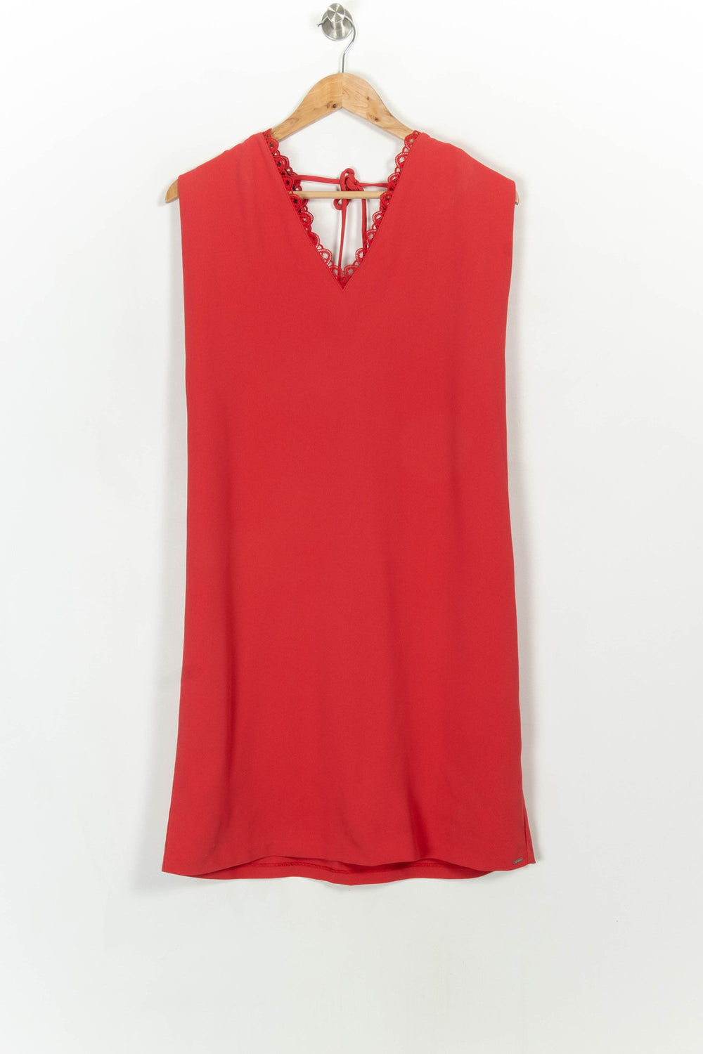 Robe Droite Rouge - Taille L/40 de la marque IKKS | PARAD116682 - Vendu par Paradigme - Image 2