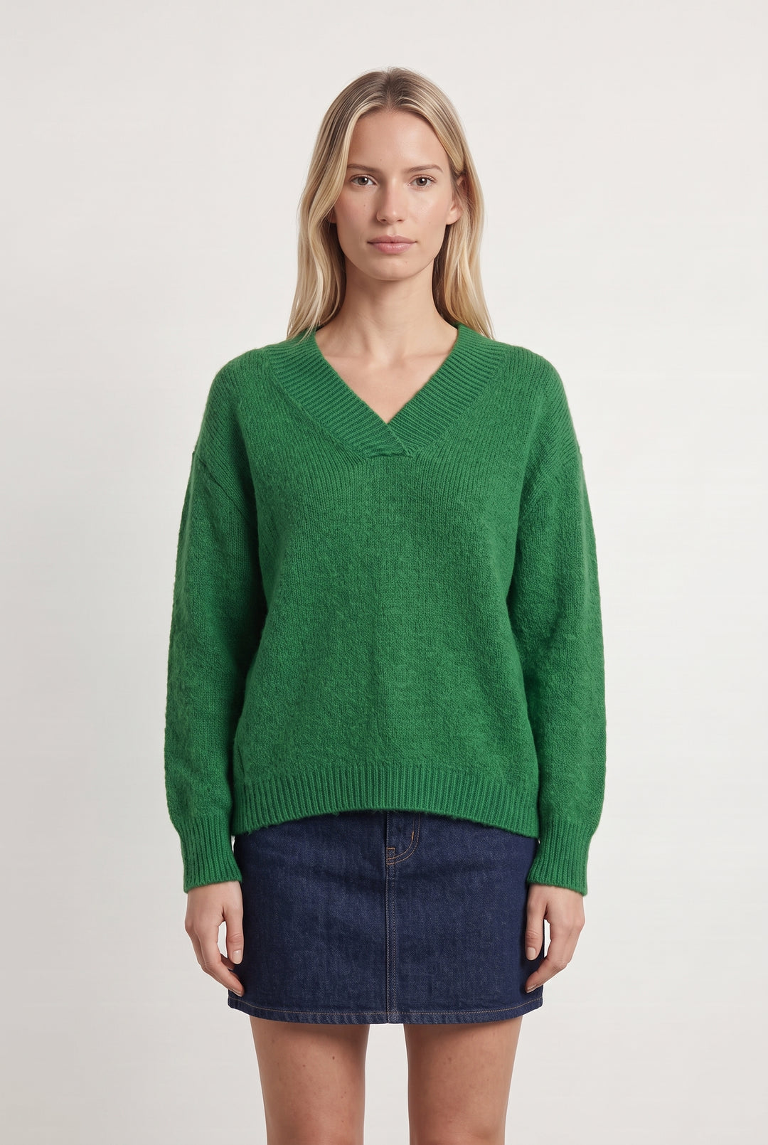 Pull Vert - Taille M/38 de la marque FRNCH | PARAD116685 - Vendu par Paradigme - Image 1