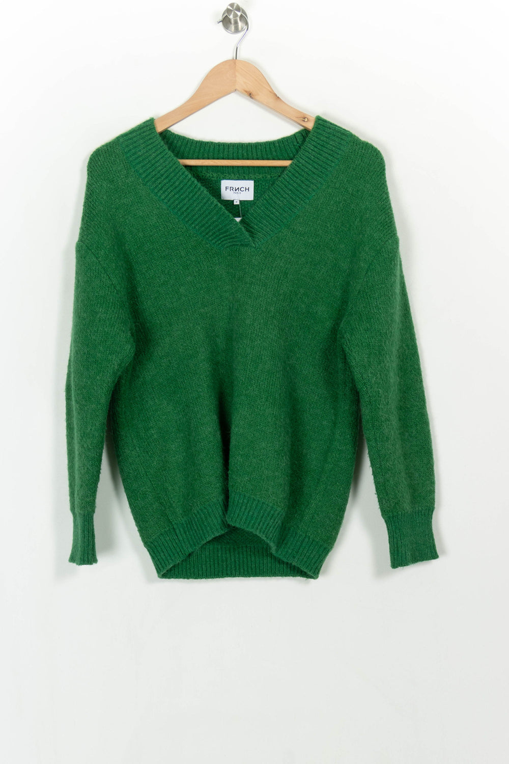 Pull Vert - Taille M/38 de la marque FRNCH | PARAD116685 - Vendu par Paradigme - Image 2