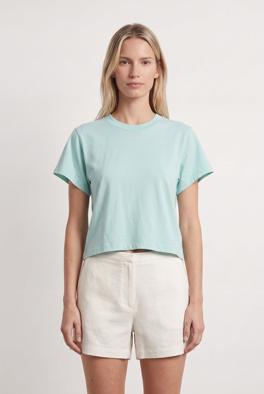 Tee-shirt Vert - Taille S/36 de la marque American Vintage | PARAD116686 - Vendu par Paradigme - Image 1