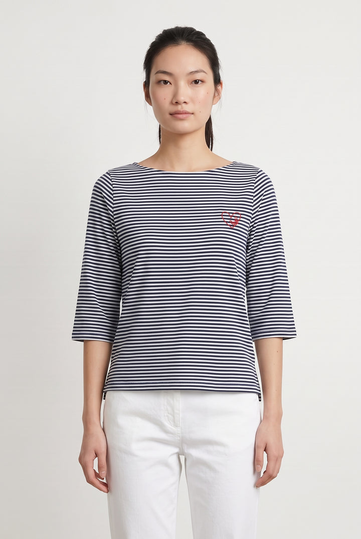 Marinière Blanc et Bleu - Taille S/36 de la marque Grace &amp; Mila | PARAD116688 - Vendu par Paradigme - Image 1