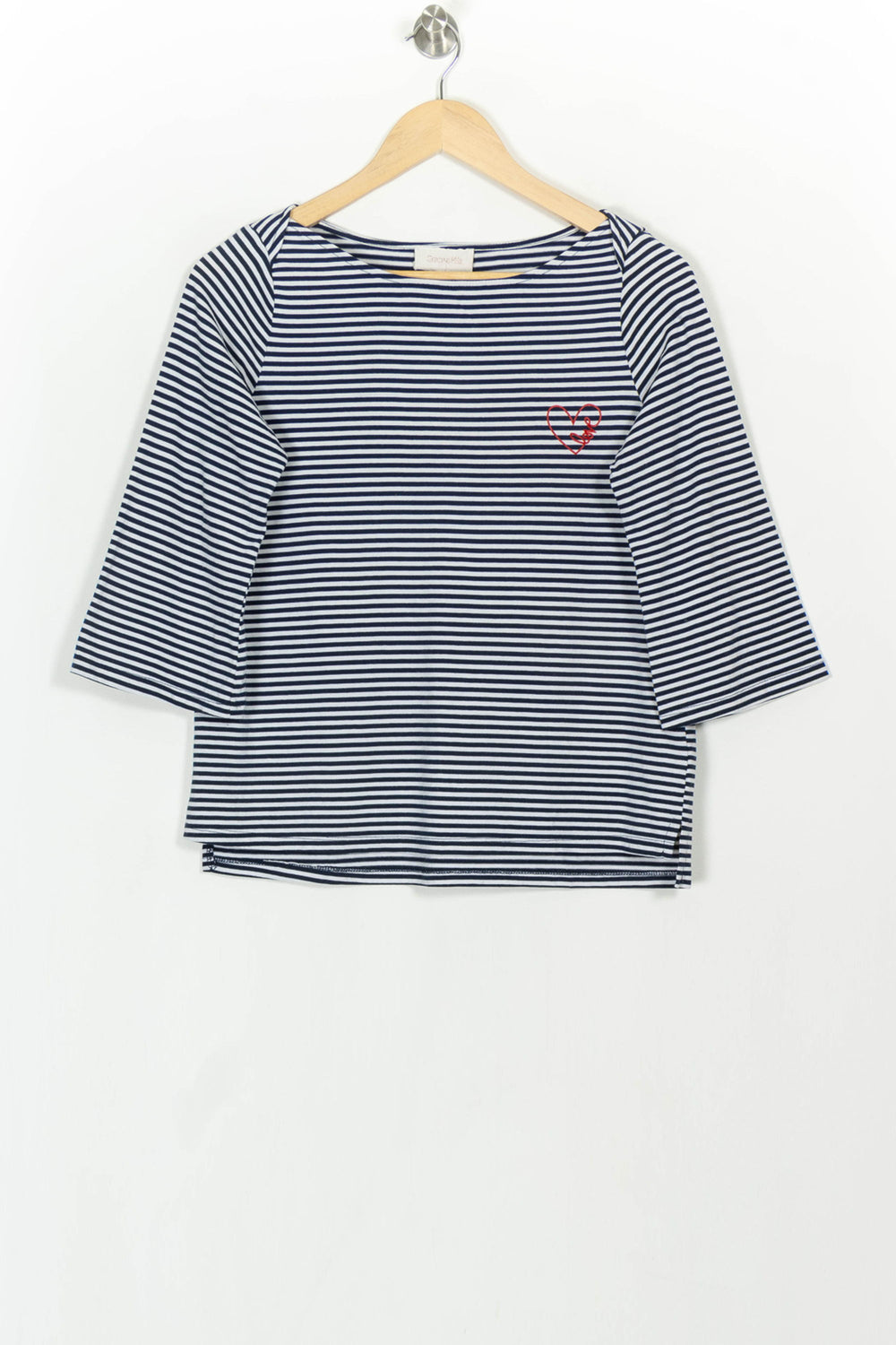 Marinière Blanc et Bleu - Taille S/36 de la marque Grace & Mila | PARAD116688 - Vendu par Paradigme - Image 2