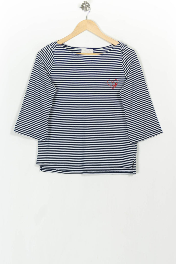 Marinière Blanc et Bleu - Taille S/36 de la marque Grace &amp; Mila | PARAD116688 - Vendu par Paradigme - Image 2