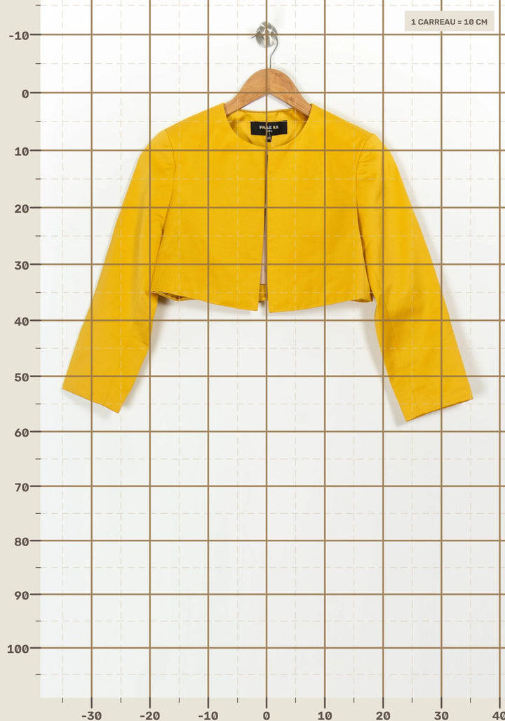 Veste Courte Dorée - Taille S/36 de la marque Paule Ka | PARAD116691 - Vendu par Paradigme - Image 4