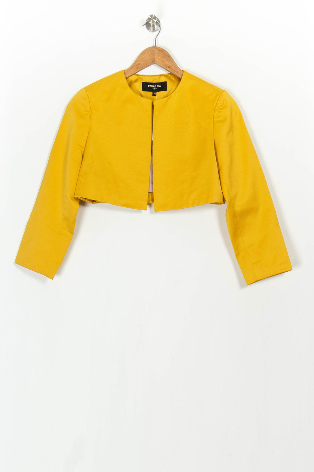 Veste Courte Dorée - Taille S/36 de la marque Paule Ka | PARAD116691 - Vendu par Paradigme - Image 2