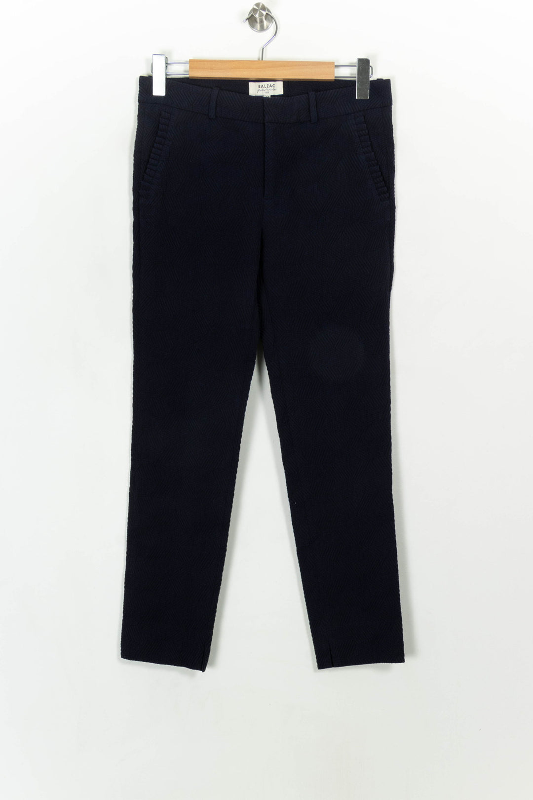 Pantalon Bleu - Taille M/38 de la marque Balzac Paris | PARAD116696 - Vendu par Paradigme - Image 2