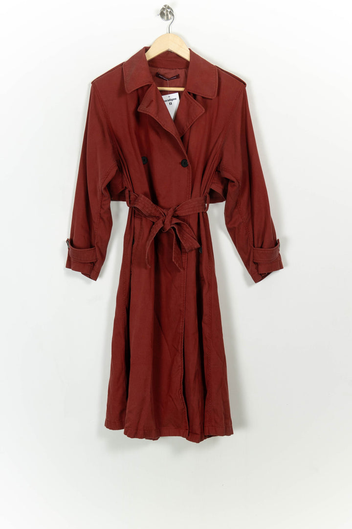 Trench Bordeaux - Taille S/36 de la marque Comptoir des Cotonniers | PARAD116699 - Vendu par Paradigme - Image 2