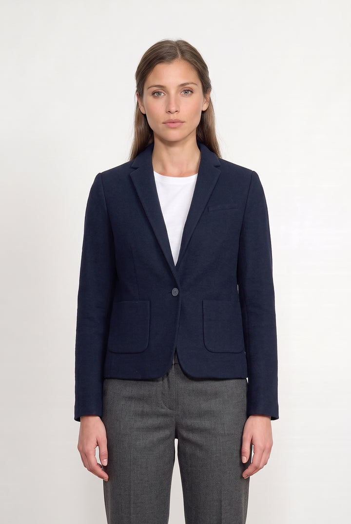 Blazer Bleu - Taille S/36 de la marque Caroll | PARAD116700 - Vendu par Paradigme - Image 1