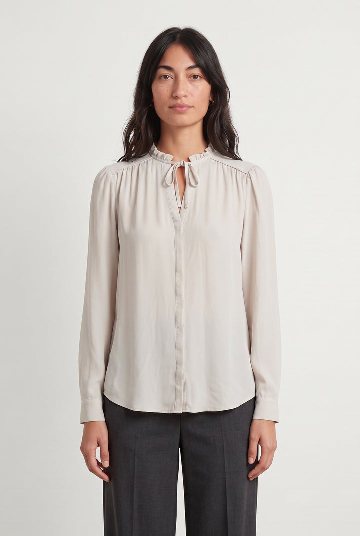 Blouse Écrue - Taille S/36 de la marque ZAPA | PARAD116702 - Vendu par Paradigme - Image 1