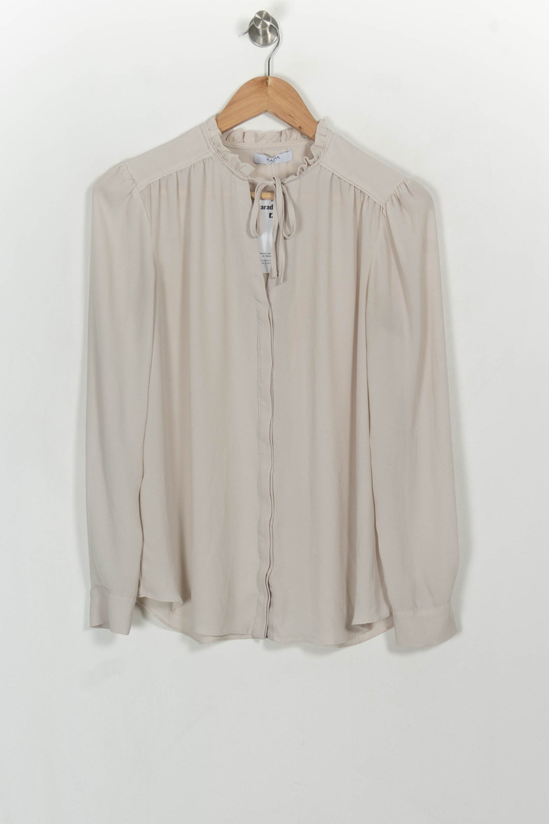 Blouse Écrue - Taille S/36 de la marque ZAPA | PARAD116702 - Vendu par Paradigme - Image 2