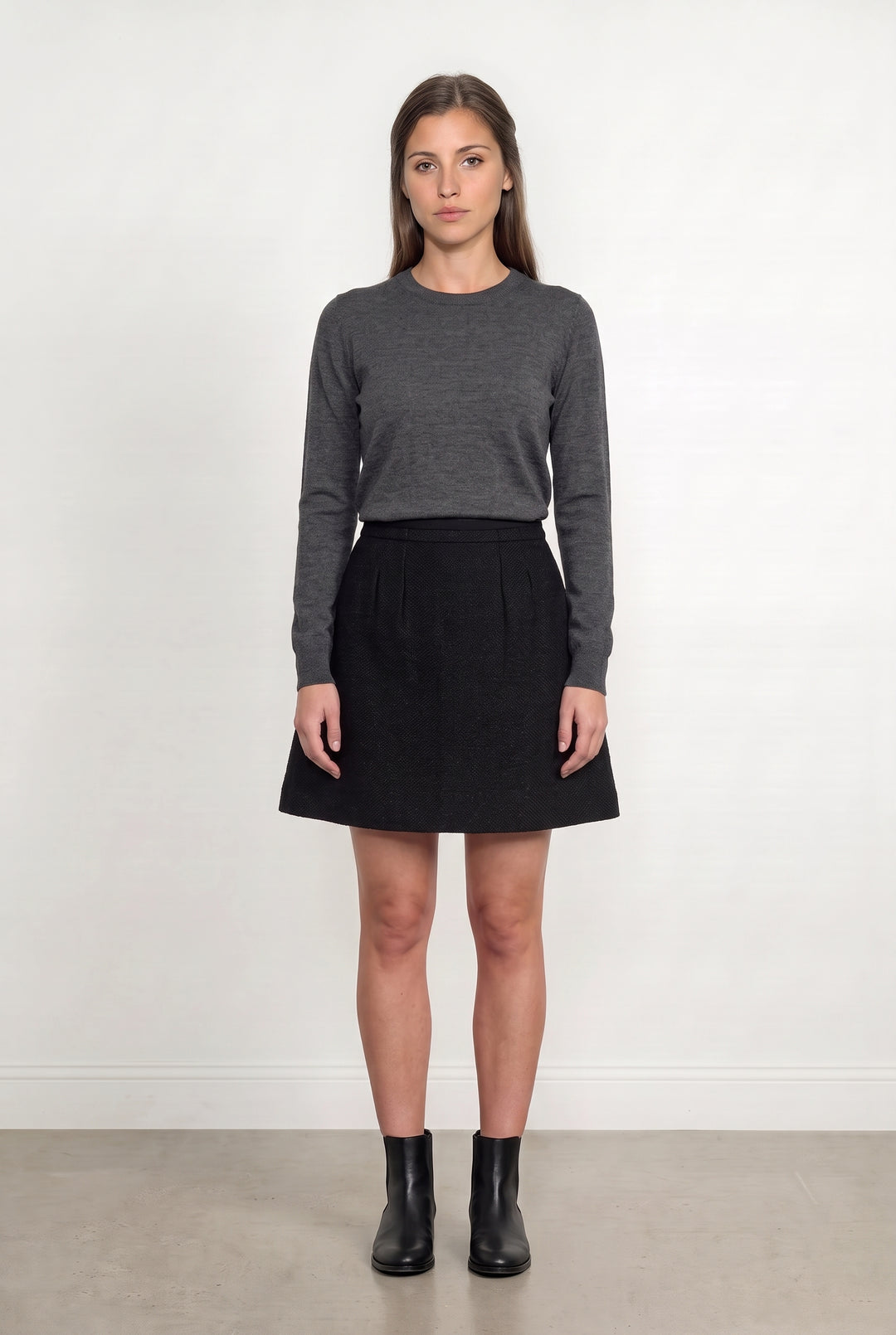 Jupe Courte Noire - Taille M/38 de la marque Comptoir des Cotonniers | PARAD116703 - Vendu par Paradigme - Image 1