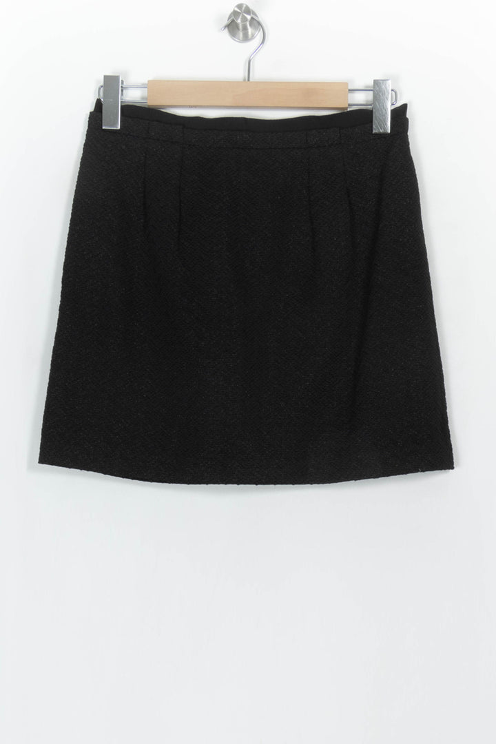 Jupe Courte Noire - Taille M/38 de la marque Comptoir des Cotonniers | PARAD116703 - Vendu par Paradigme - Image 2