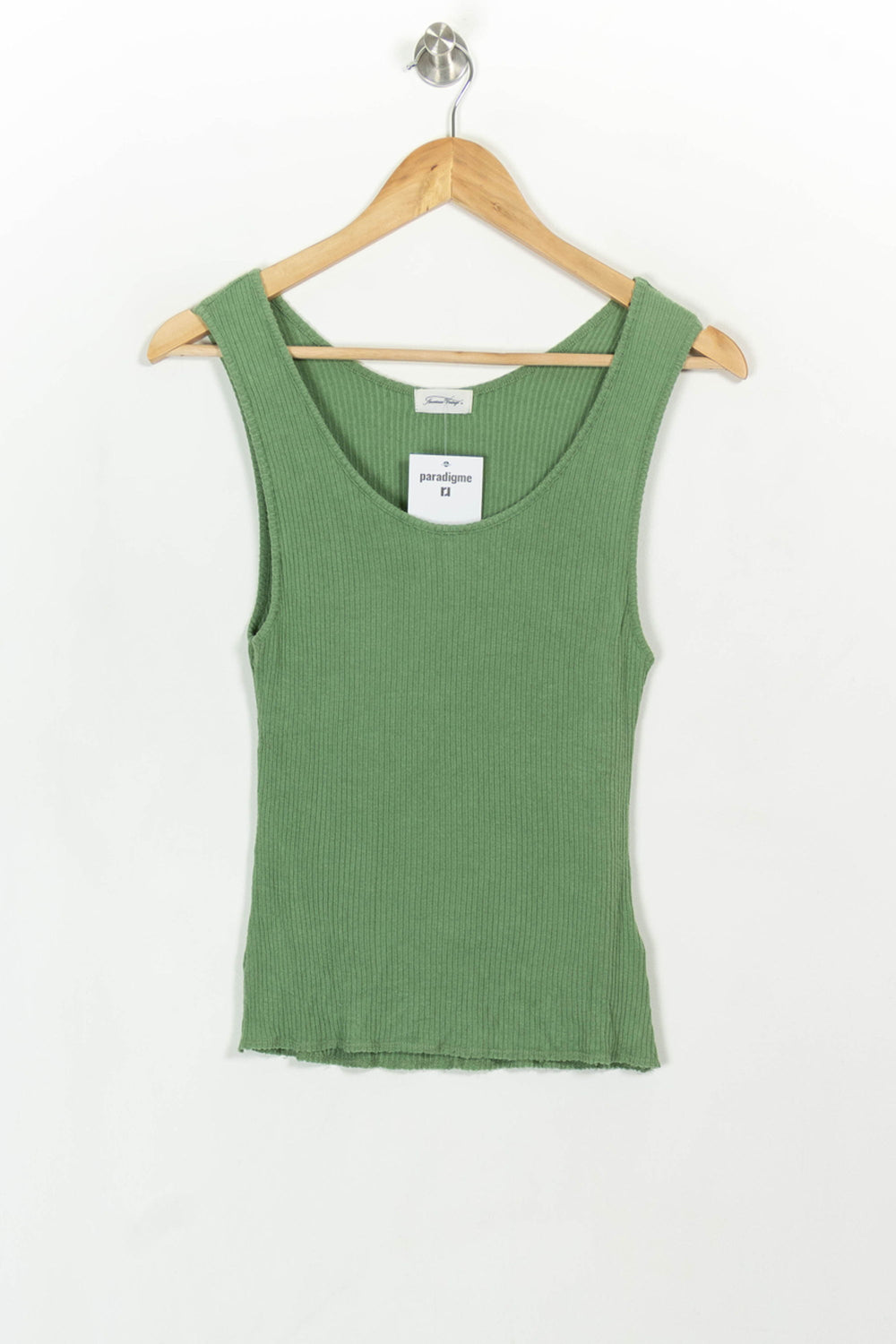 Débardeur Vert - Taille M/38 de la marque American Vintage | PARAD116704 - Vendu par Paradigme - Image 2