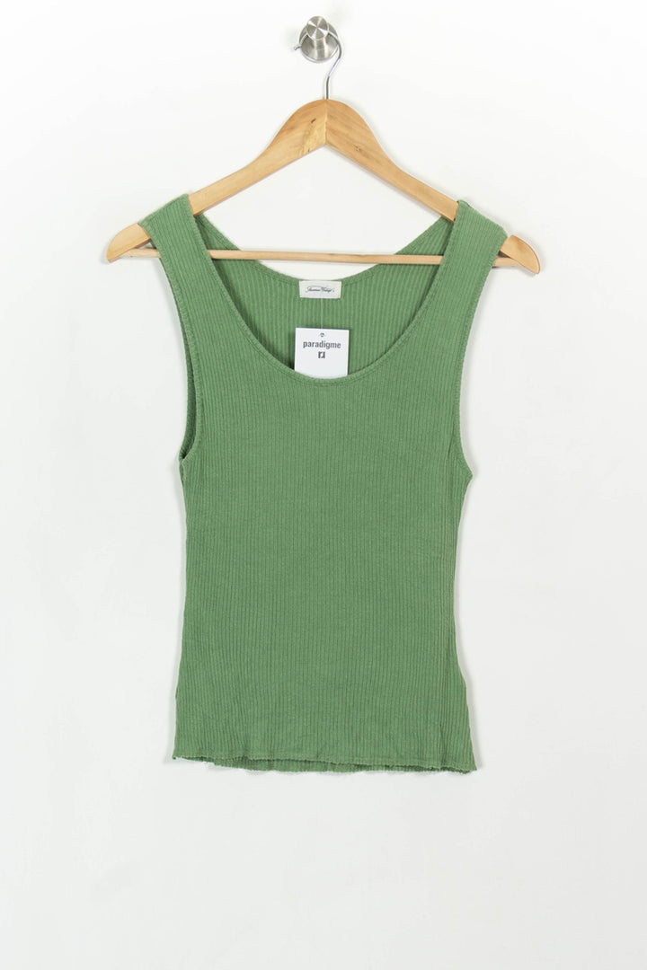 Débardeur Vert - Taille M/38 de la marque American Vintage | PARAD116704 - Vendu par Paradigme - Image 2