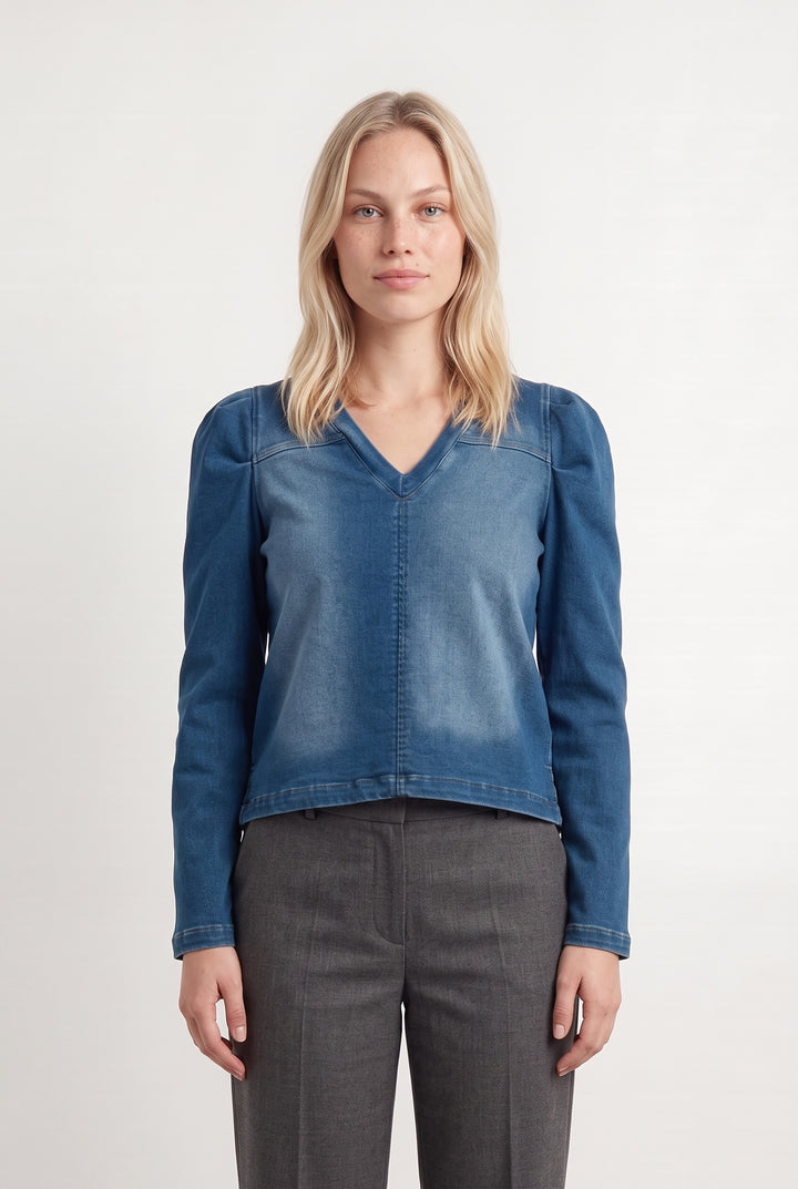 Sweat Bleu - Taille L/40 de la marque Imprevu | PARAD116709 - Vendu par Paradigme - Image 1