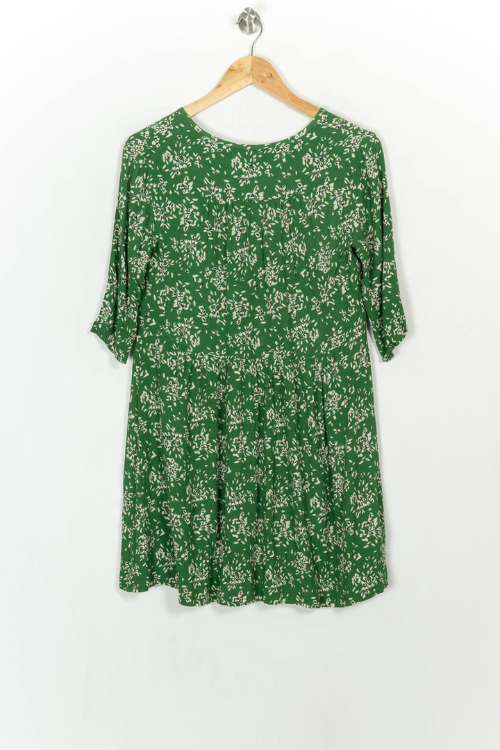 Robe Fleurie Verte - Taille S/36 de la marque ba&amp;sh | PARAD116711 - Vendu par Paradigme - Image 5