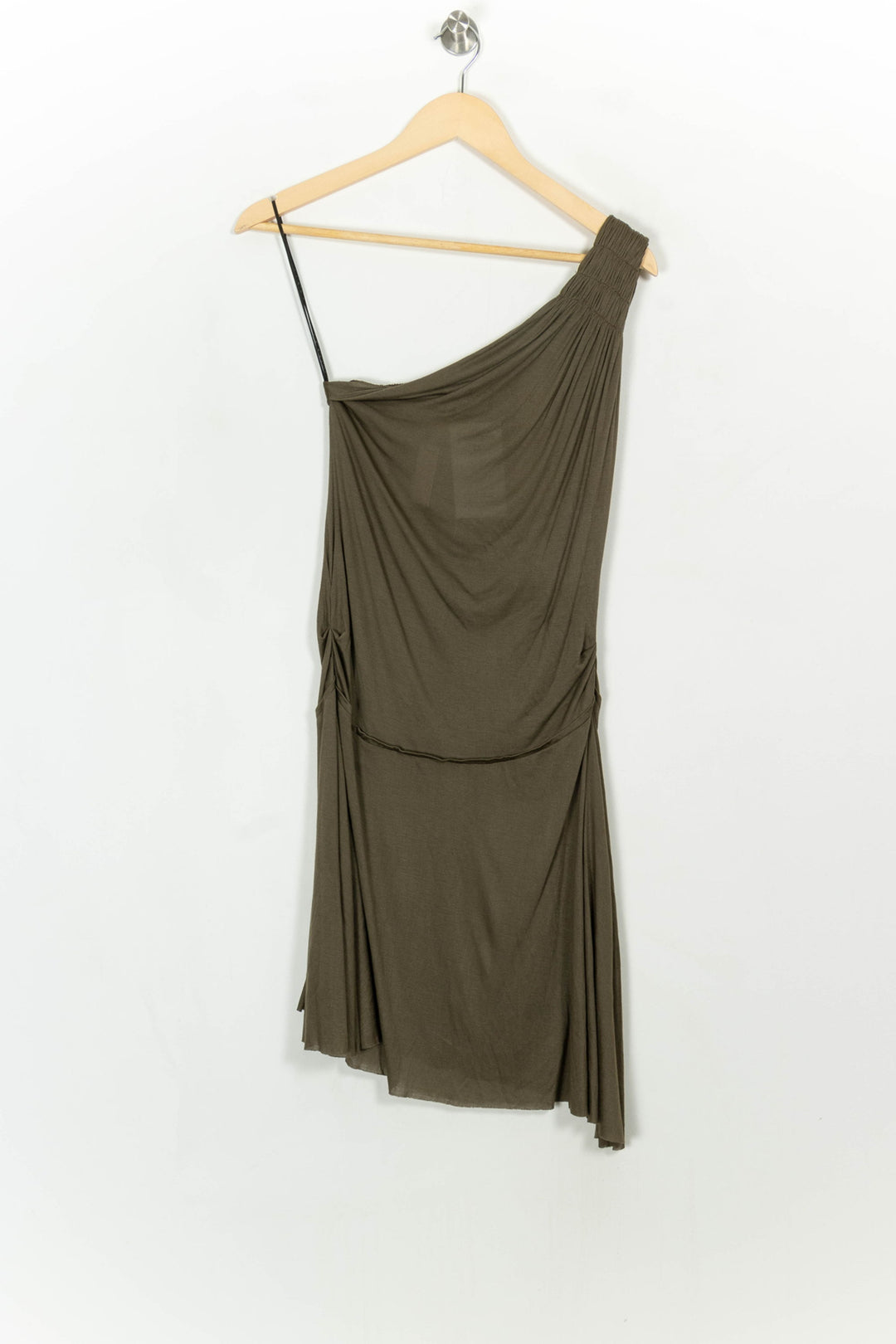 Robe Asymétrique Verte - Taille S/36 de la marque Maje | PARAD116713 - Vendu par Paradigme - Image 5