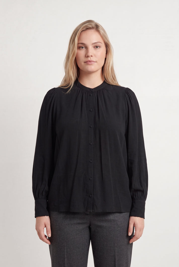 Blouse Noire - Taille XL/42 de la marque Sézane | PARAD116714 - Vendu par Paradigme - Image 1