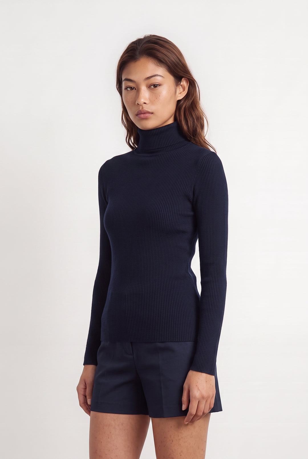 Pull Col Roulé Bleu - Taille M/38 de la marque Balzac Paris | PARAD116722 - Vendu par Paradigme - Image 1