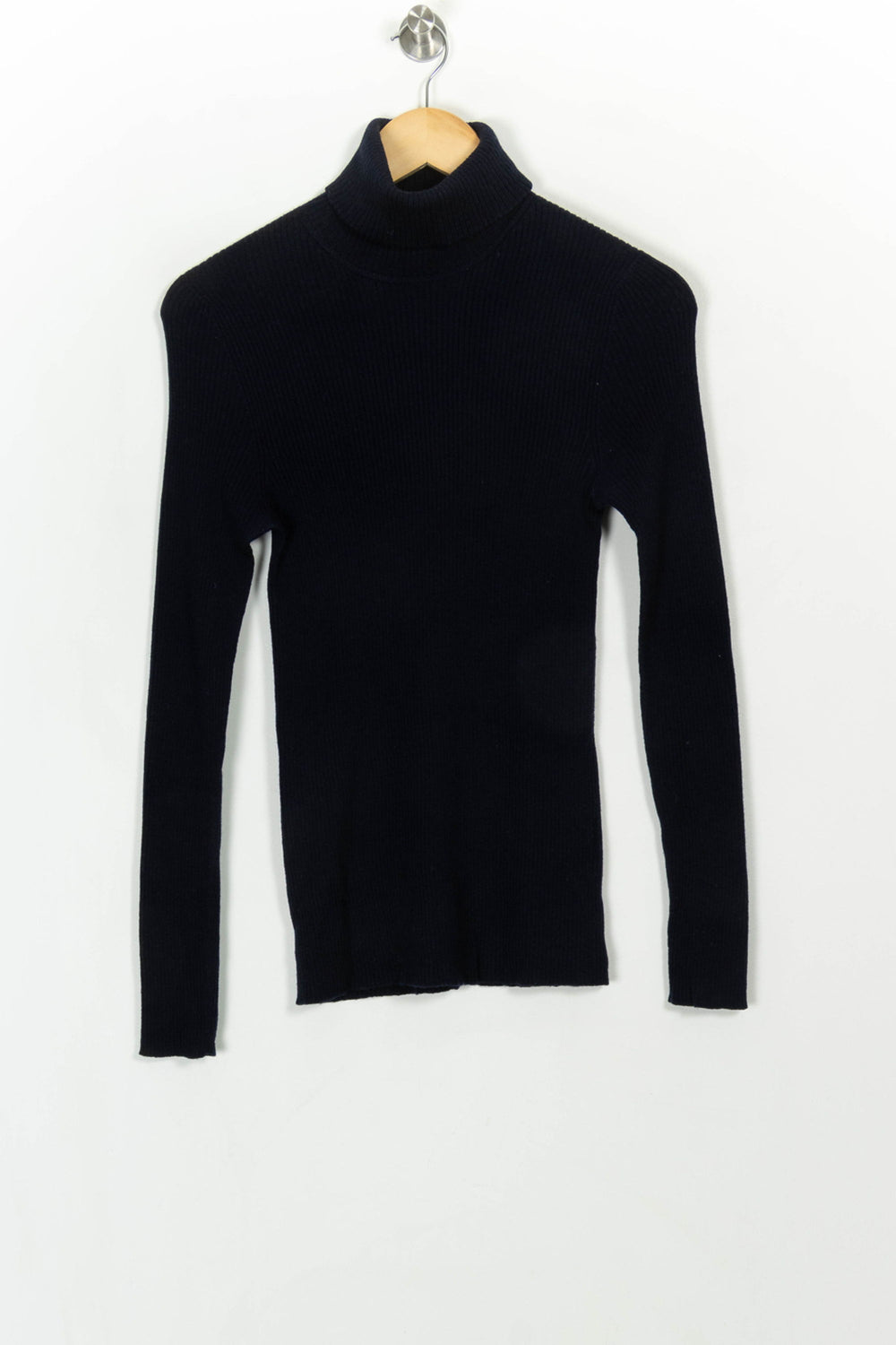 Pull Col Roulé Bleu - Taille M/38 de la marque Balzac Paris | PARAD116722 - Vendu par Paradigme - Image 2