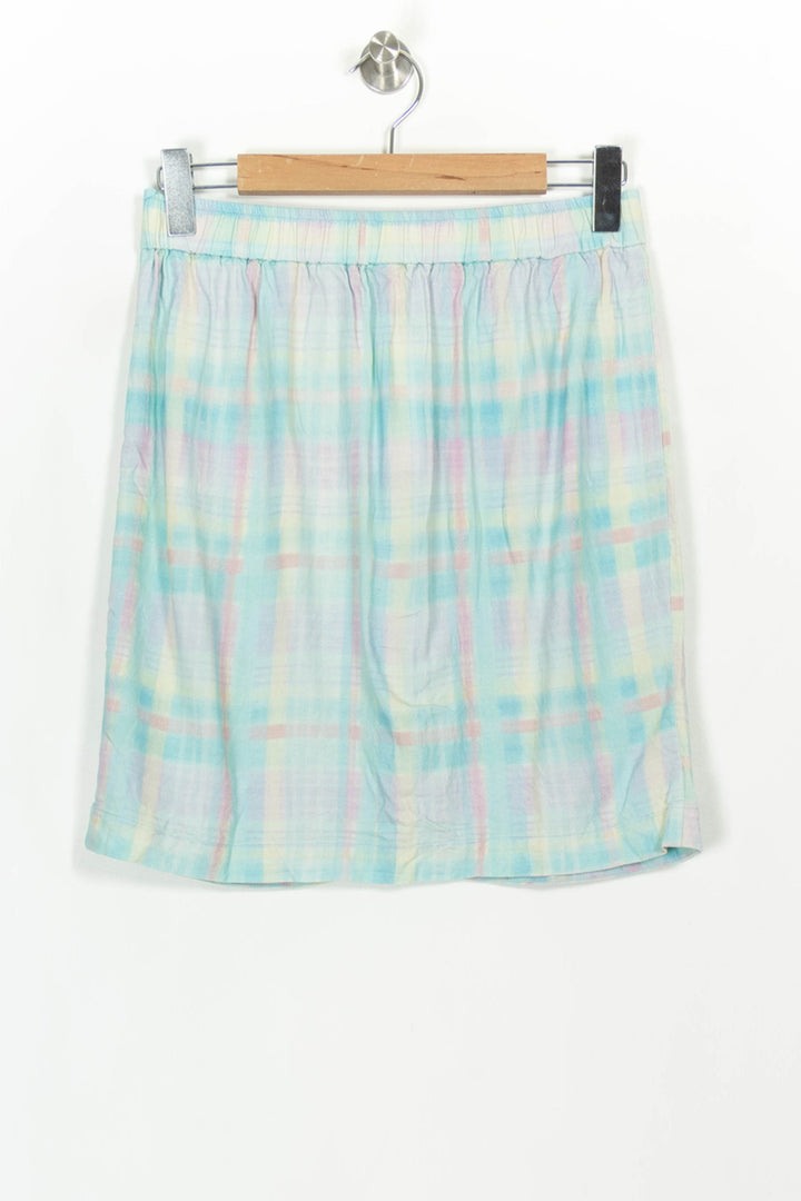 Jupe Boutonnée Bleue et Jaune - Taille L/40 de la marque Des petits hauts | PARAD116729 - Vendu par Paradigme - Image 5