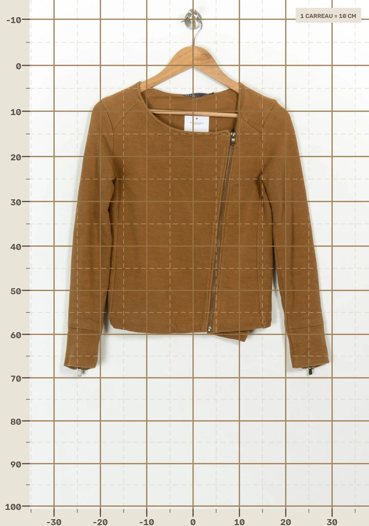 Veste Marron - Taille XS/34 de la marque Ekyog | PARAD116732 - Vendu par Paradigme - Image 4