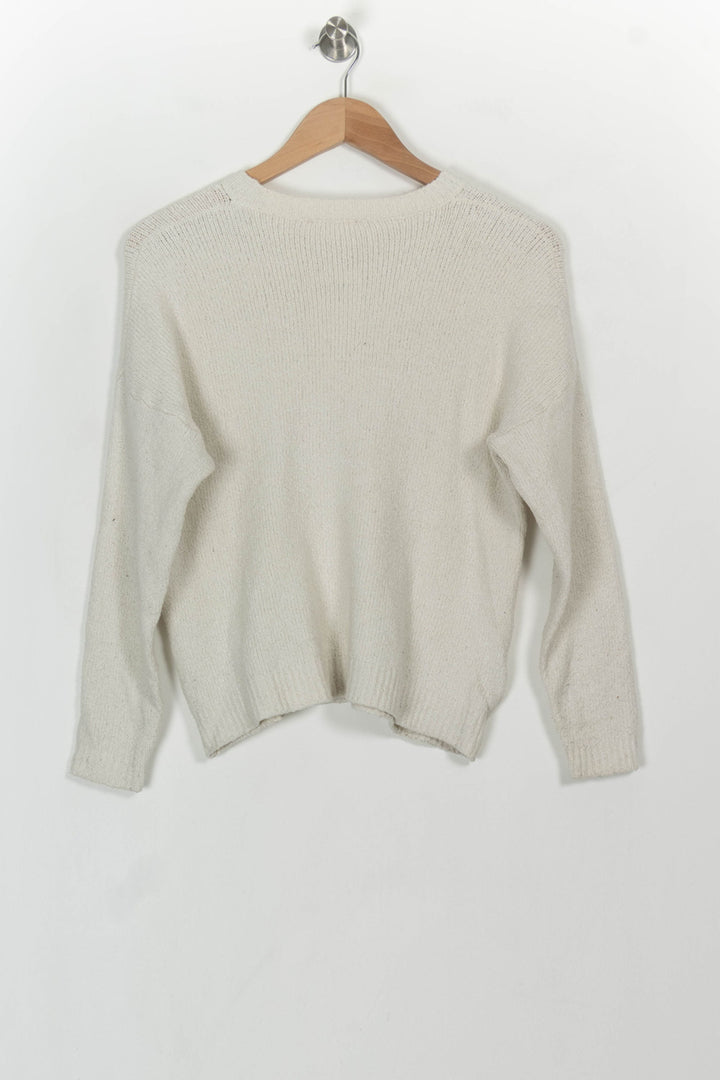 Pull Blanc - Taille XS/34 de la marque SAAJ | PARAD116733 - Vendu par Paradigme - Image 5
