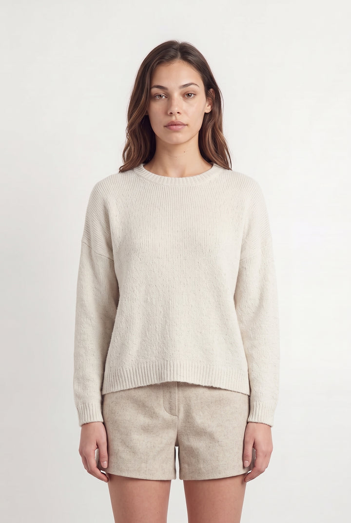 Pull Blanc - Taille XS/34 de la marque SAAJ | PARAD116733 - Vendu par Paradigme - Image 1