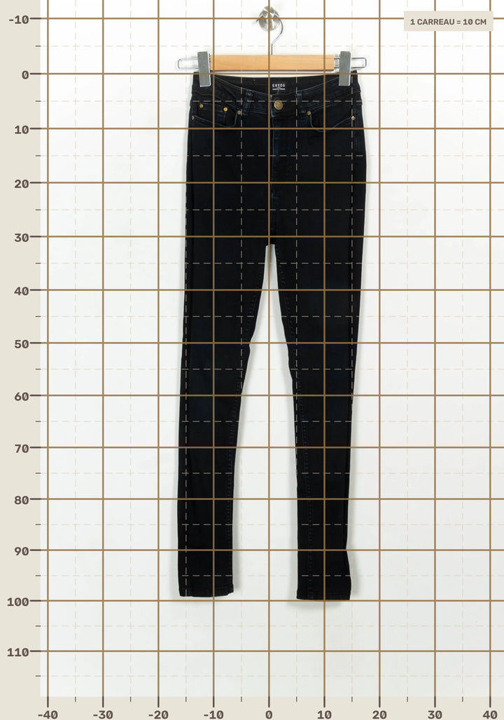 Jean Skinny Bleu - Taille XS/34 de la marque Ekyog | PARAD116734 - Vendu par Paradigme - Image 4