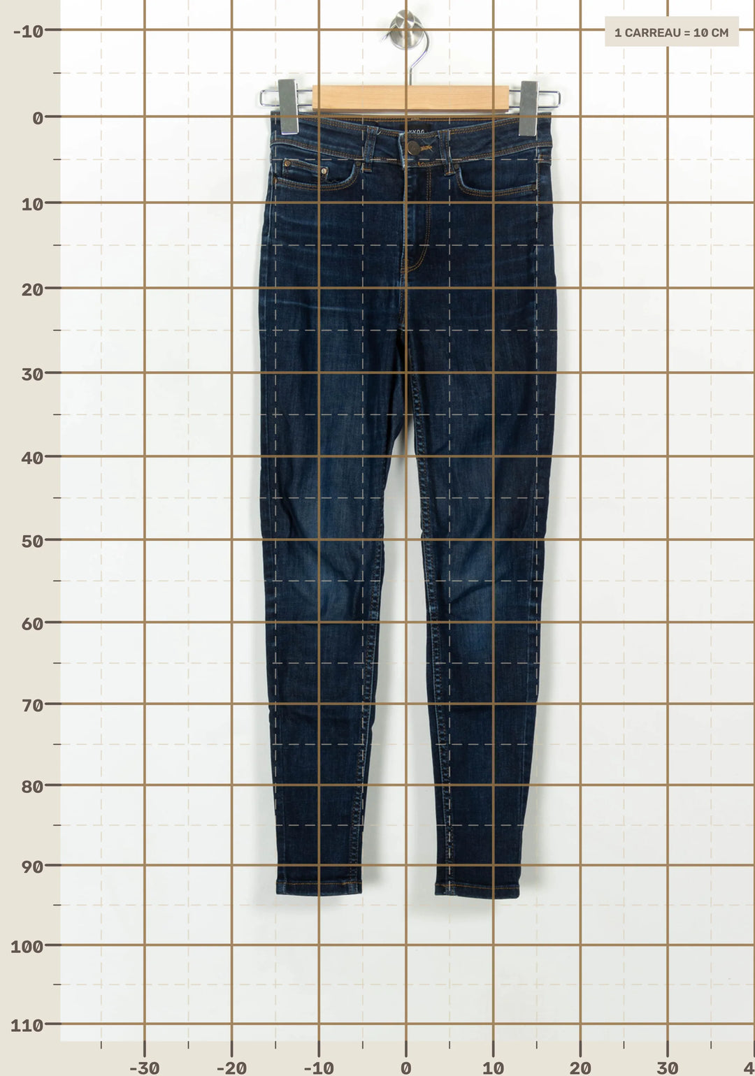 Jean Skinny Bleu - Taille XS/34 de la marque Ekyog | PARAD116735 - Vendu par Paradigme - Image 4