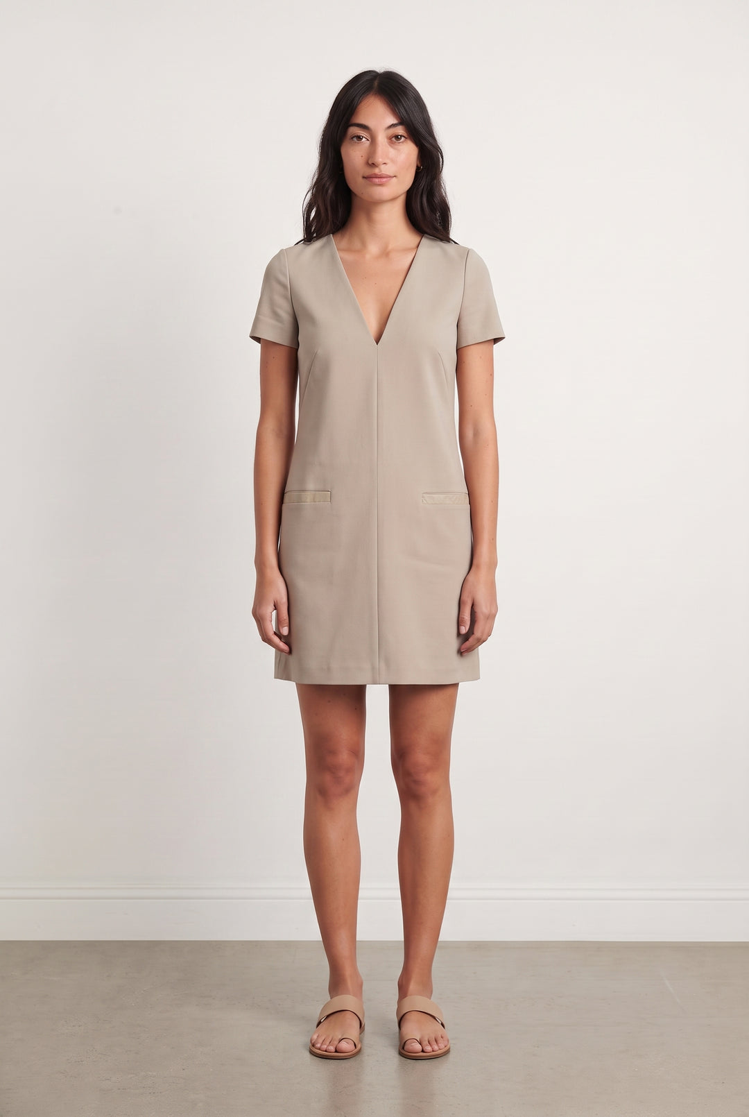 Robe Courte Beige - Taille S/36 de la marque Paule Ka | PARAD116738 - Vendu par Paradigme - Image 1