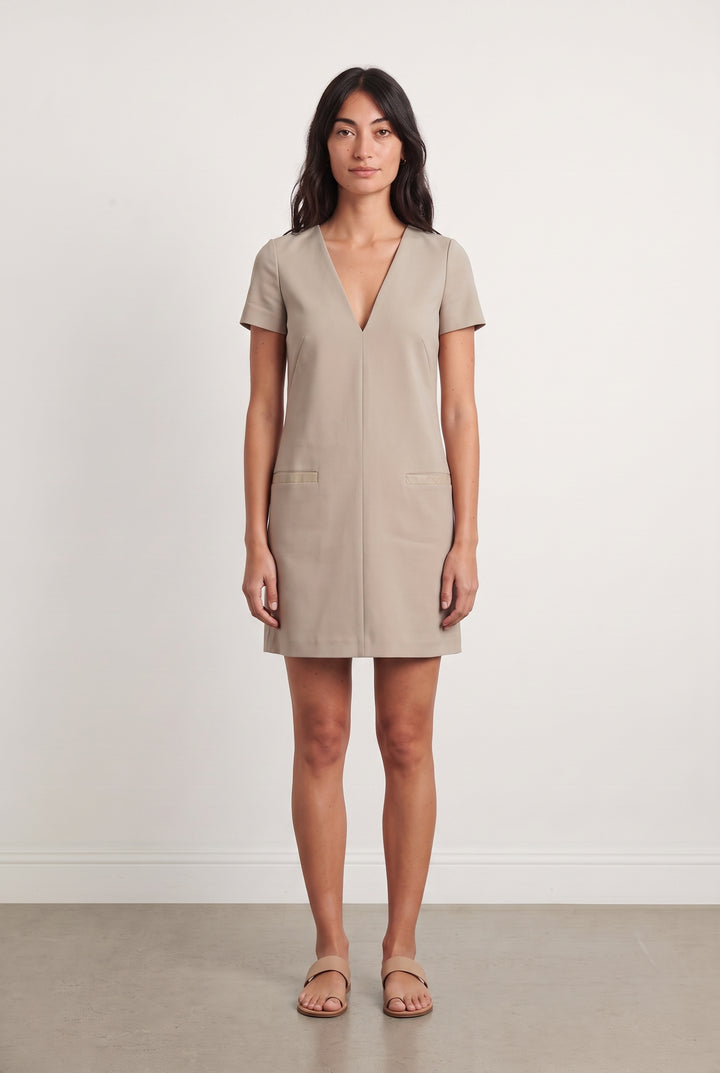Robe Courte Beige - Taille S/36 de la marque Paule Ka | PARAD116738 - Vendu par Paradigme - Image 1