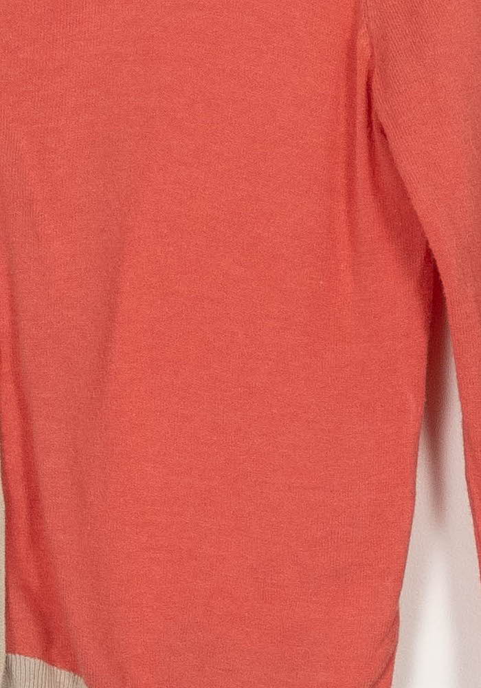 Cardigan Rose et Beige - Taille S/36 de la marque Caroll | PARAD116743 - Vendu par Paradigme - Image 3