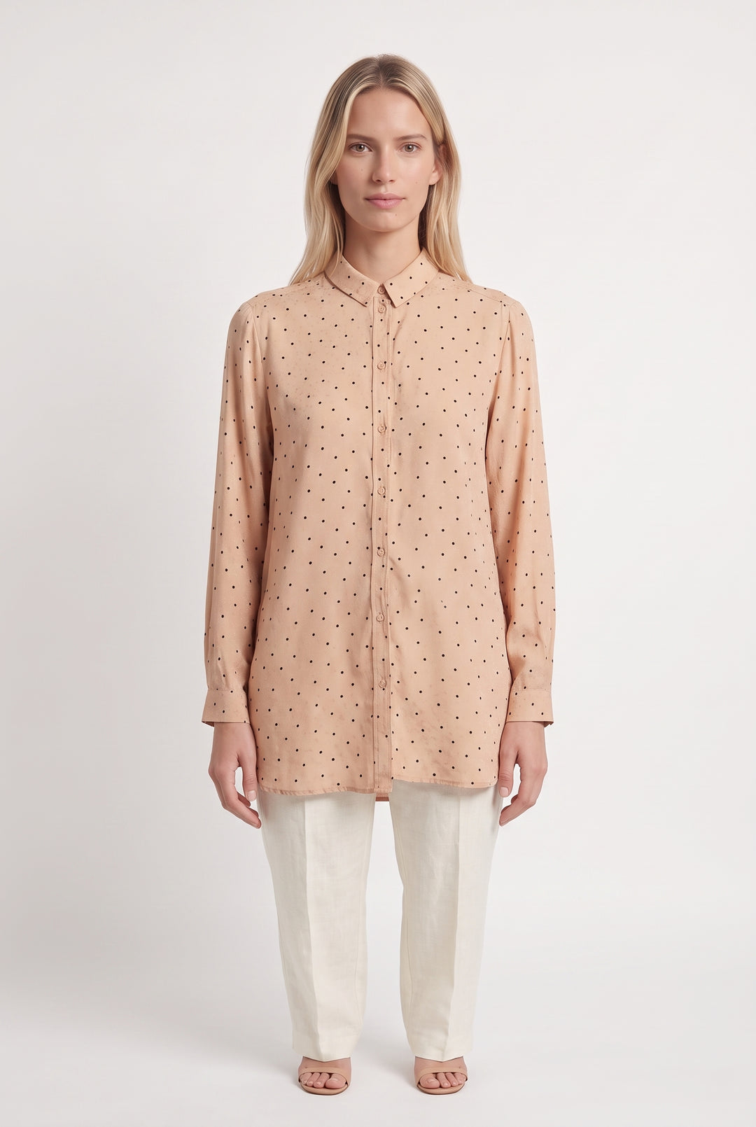Chemise Rose et Noire - Taille XS/34 de la marque Sézane | PARAD116744 - Vendu par Paradigme - Image 1