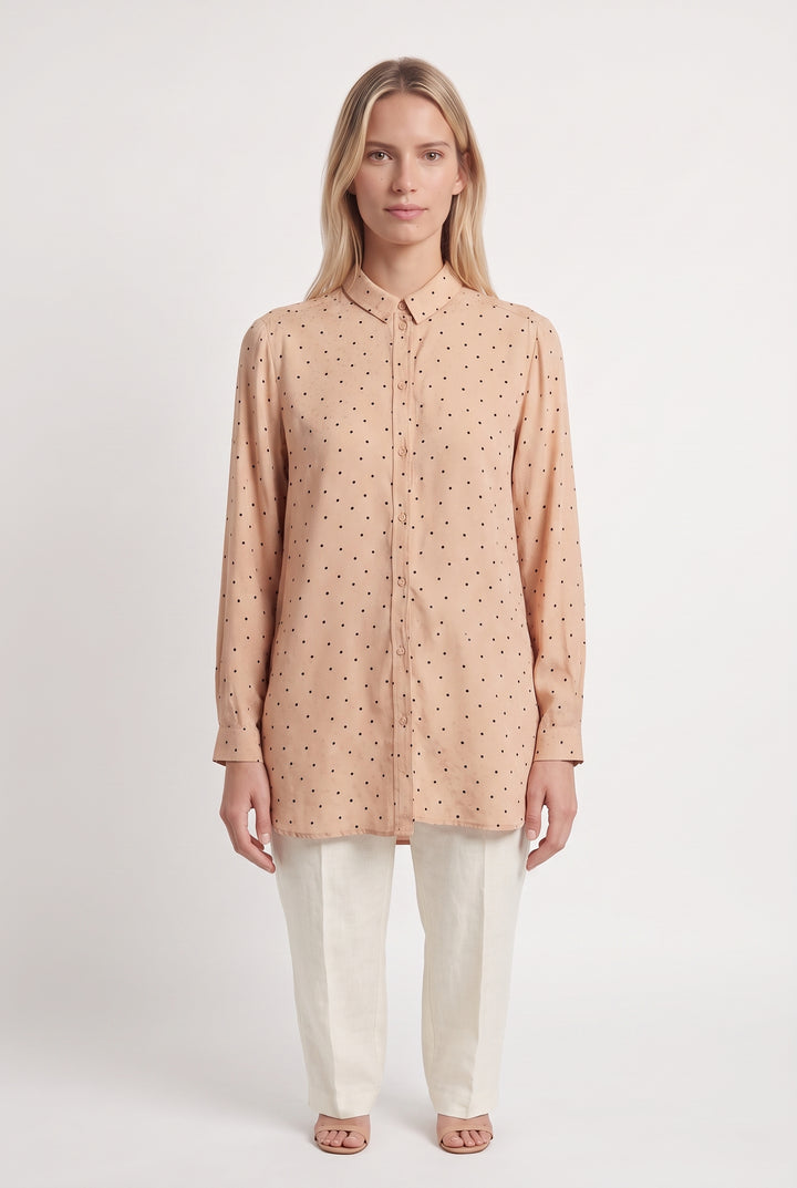 Chemise Rose et Noire - Taille XS/34 de la marque Sézane | PARAD116744 - Vendu par Paradigme - Image 1