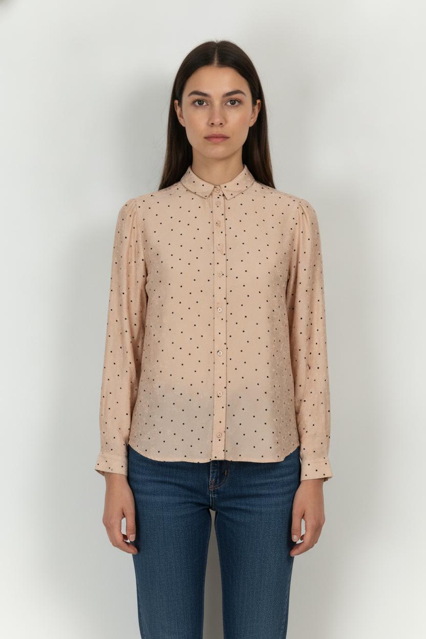 Chemise Rose et Noire - Taille XS/34