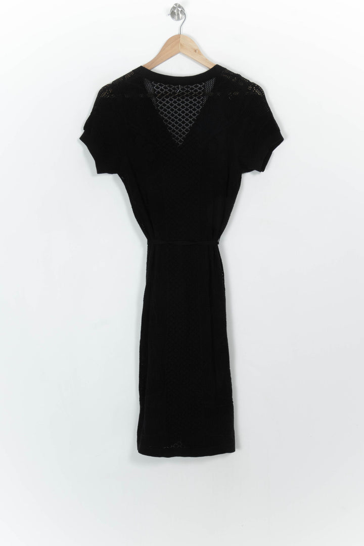 Robe Midi Noire - Taille S/36 de la marque Sud express | PARAD116748 - Vendu par Paradigme - Image 5