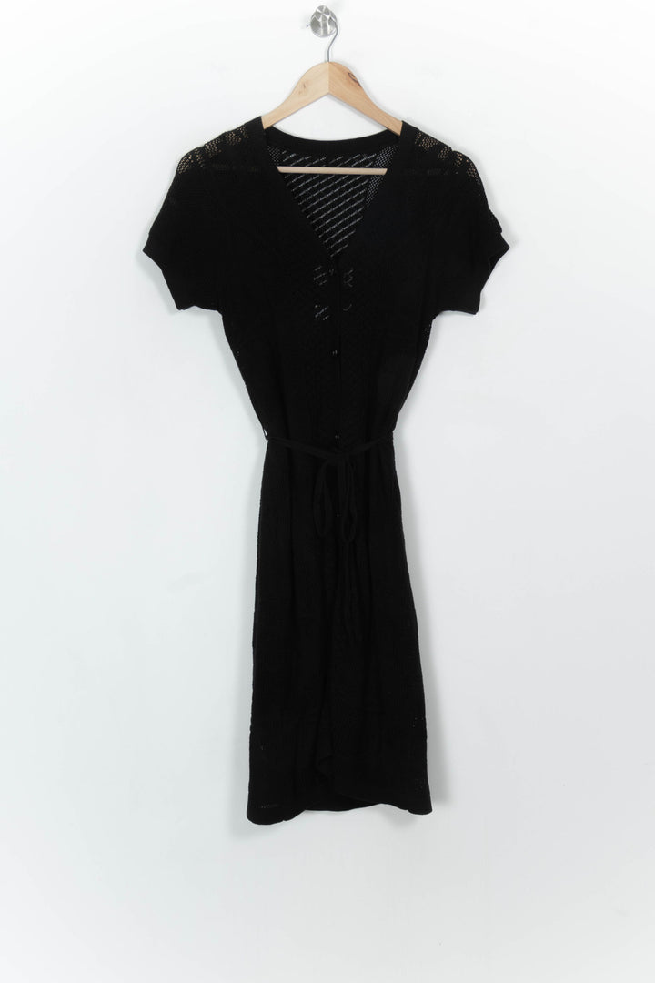 Robe Midi Noire - Taille S/36 de la marque Sud express | PARAD116748 - Vendu par Paradigme - Image 2