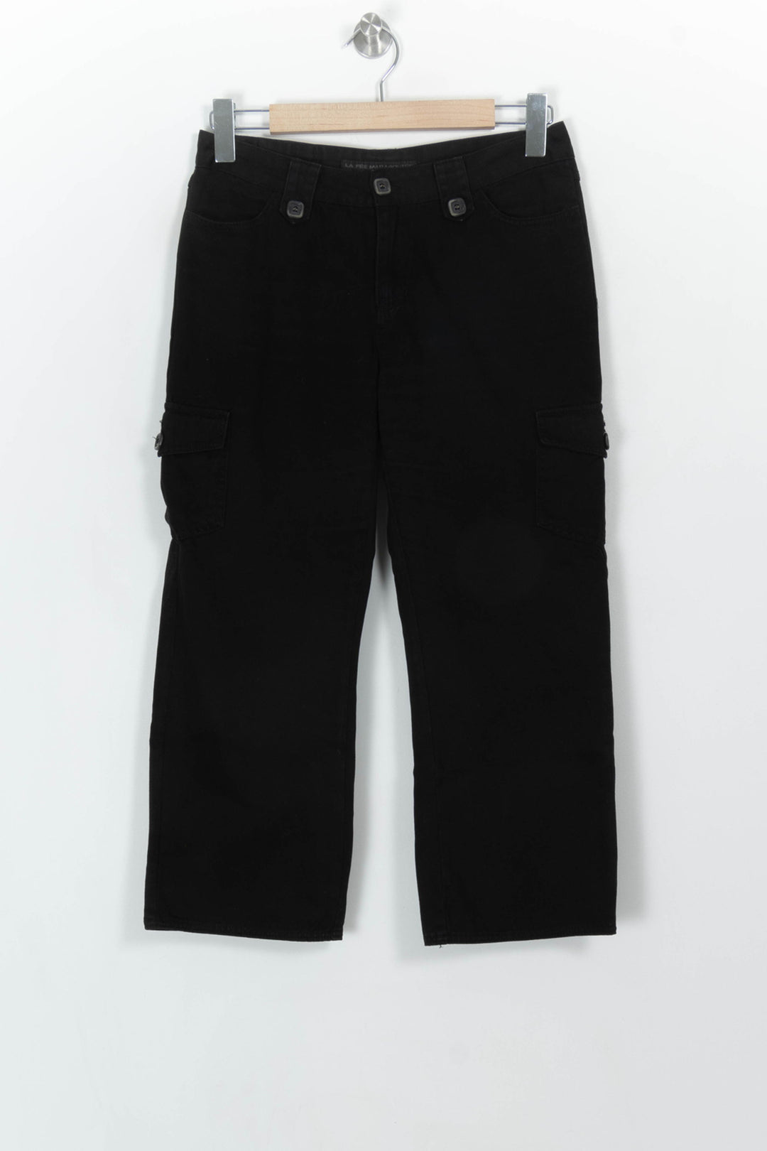 Pantalon Cargo Noir - Taille M/38 de la marque La Fée Maraboutée | PARAD116755 - Vendu par Paradigme - Image 2