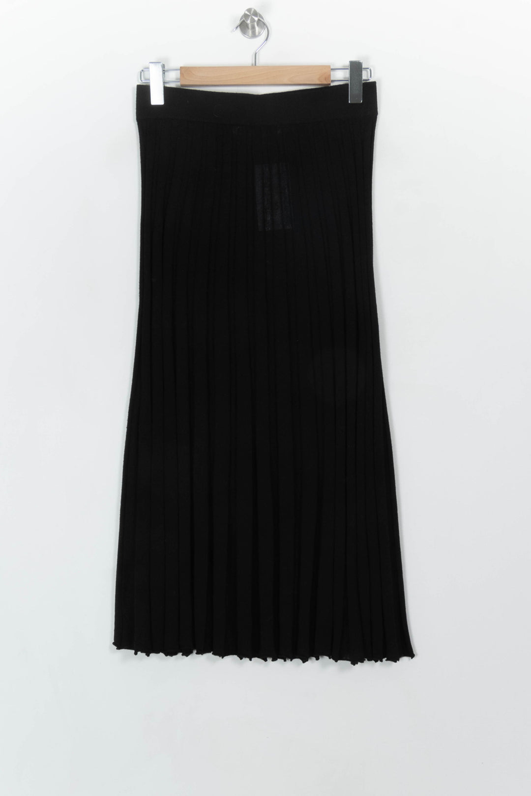 Jupe Plissée Noire - Taille M/38 de la marque La Fée Maraboutée | PARAD116757 - Vendu par Paradigme - Image 5