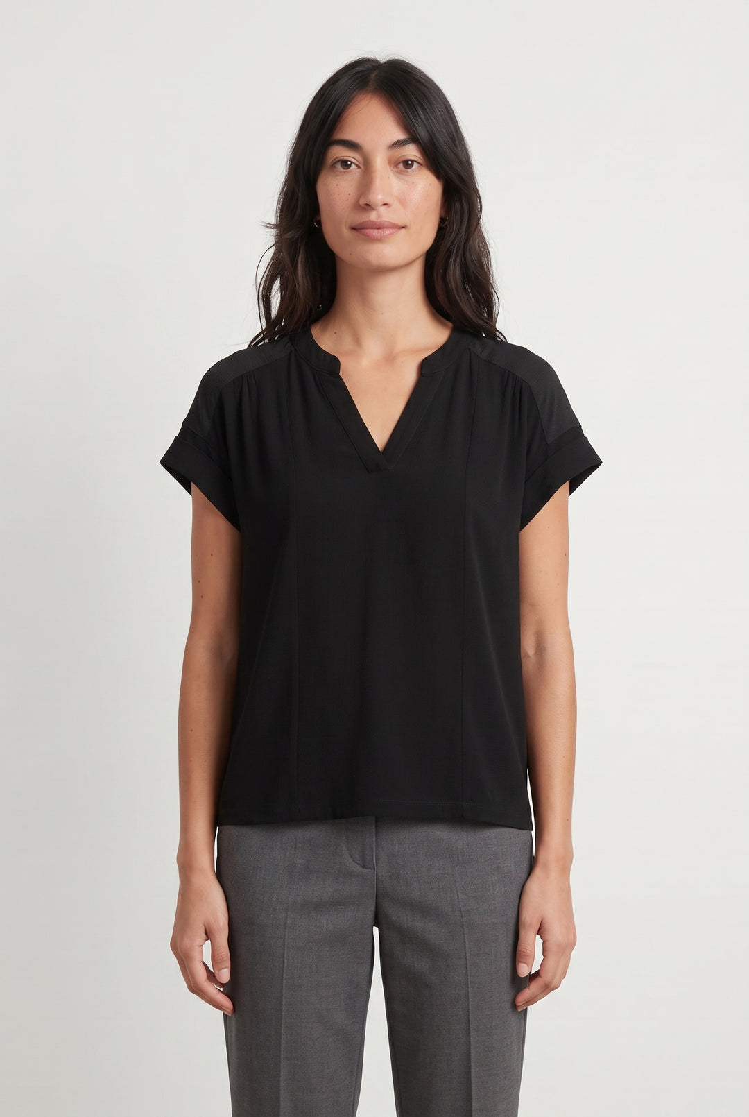 Blouse Noire - Taille S/36 de la marque La Fée Maraboutée | PARAD116758 - Vendu par Paradigme - Image 1