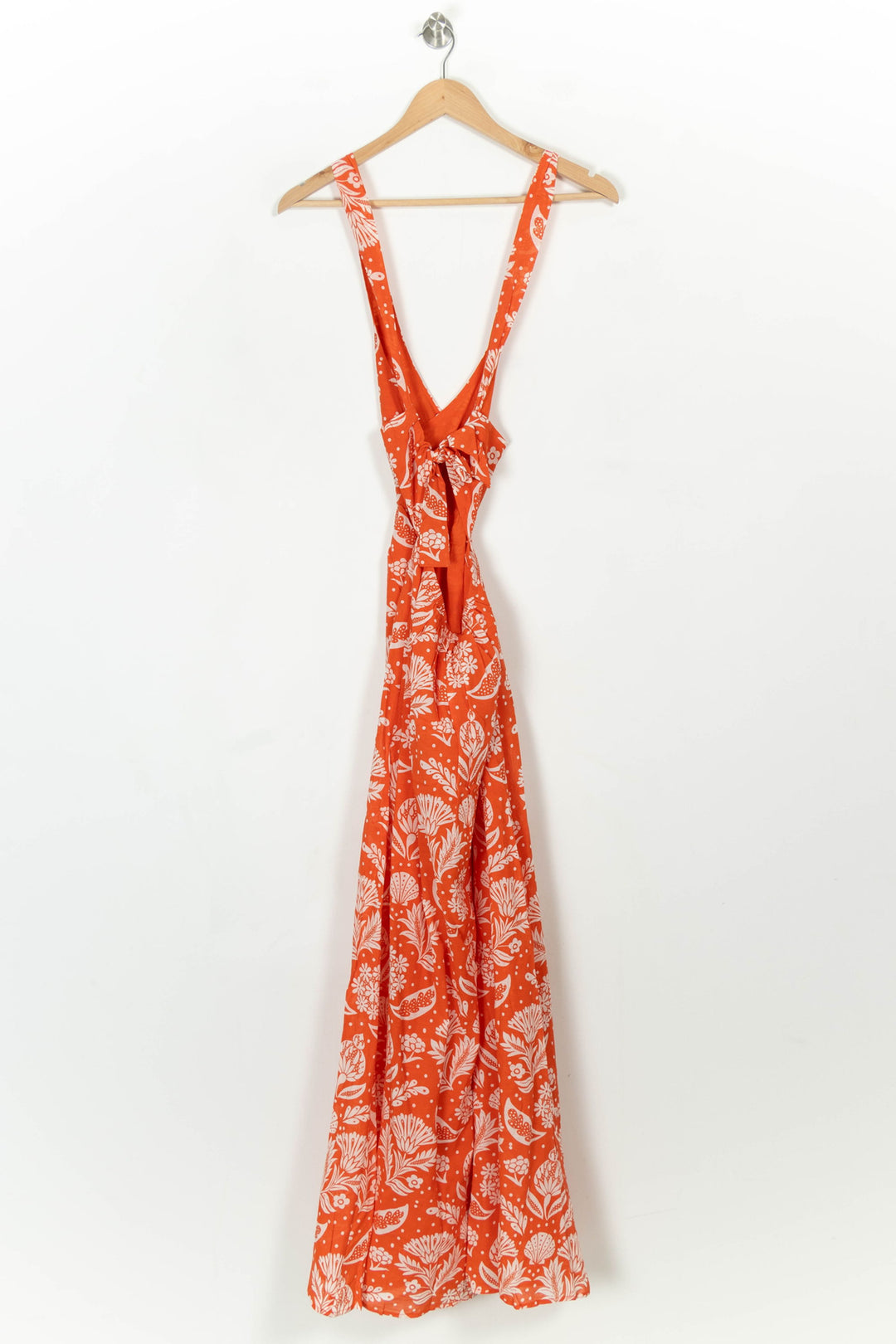 Robe Longue Orange et Blanche - Taille M/38 de la marque Petite Mendigote | PARAD116762 - Vendu par Paradigme - Image 5