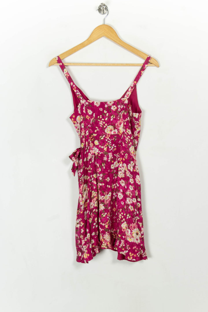 Robe Portefeuille Rose et Blanc - Taille XS/34 de la marque Sézane | PARAD116763 - Vendu par Paradigme - Image 5