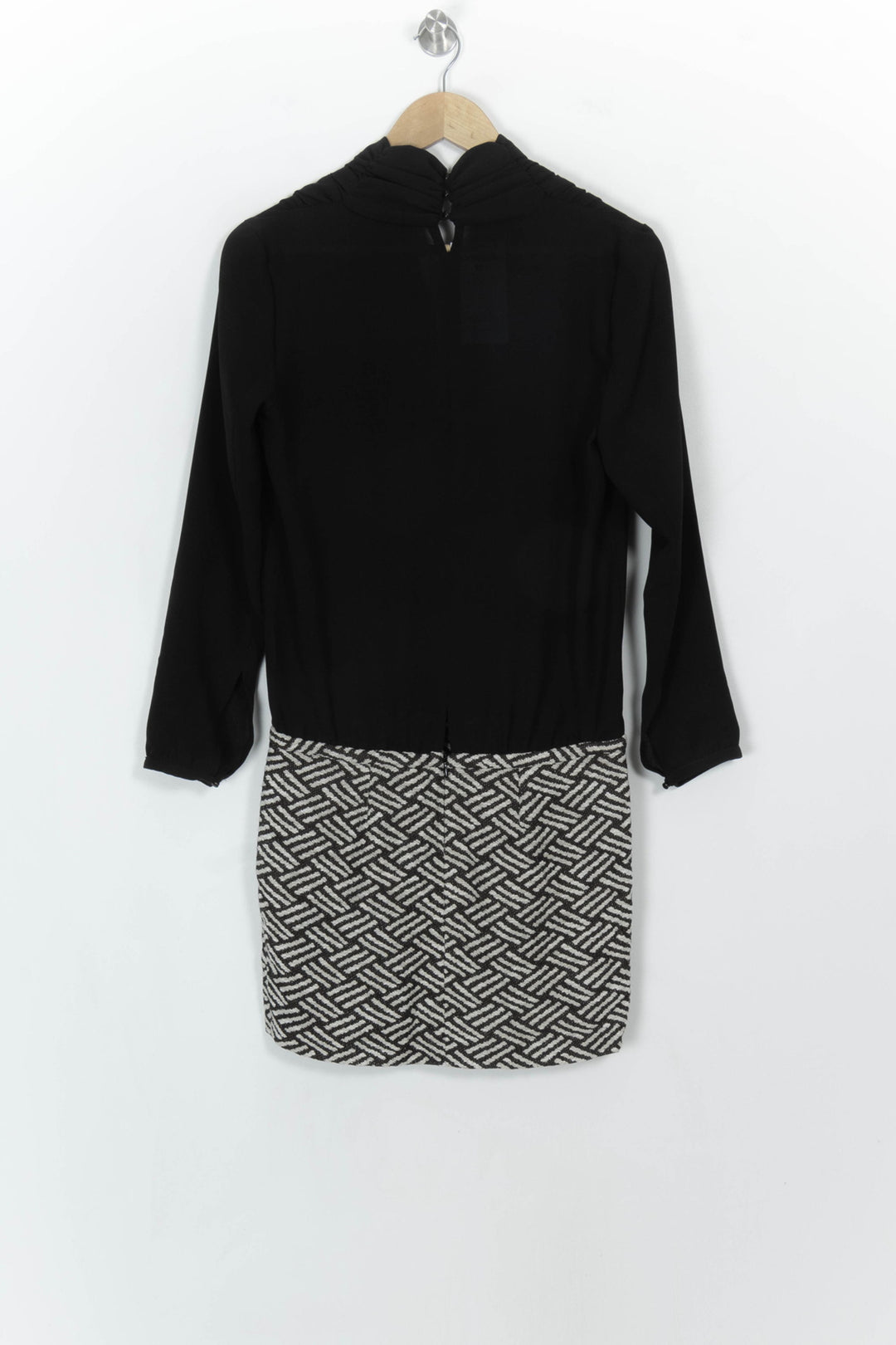 Robe Courte Noire et Blanche - Taille S/36 de la marque ba&amp;sh | PARAD116767 - Vendu par Paradigme - Image 5